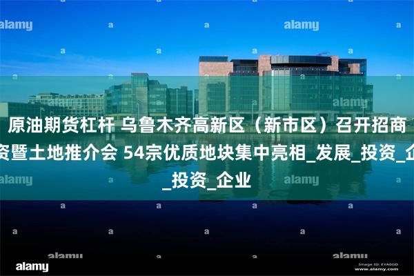 原油期货杠杆 乌鲁木齐高新区（新市区）召开招商引资暨土地推介会 54宗优质地块集中亮相_发展_投资_企业